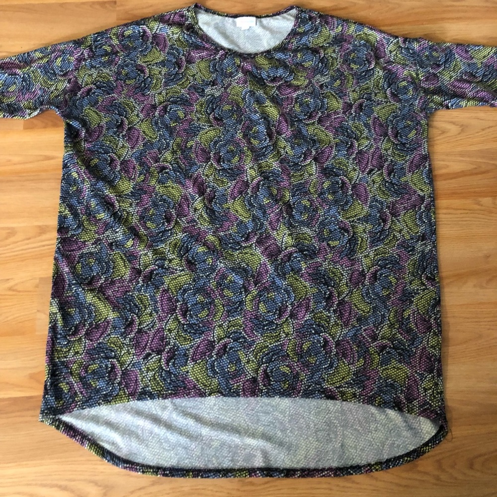 LulaRoe Irma, Size XL, ROSES